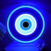 AGJKSGH Protection Neon Sign Evil Eye Sign Greece Led Sign Light Dimmable LED Man Cave Bar Garage Wall Lights for Bedroom Windows Glass Pub Cafe Birthday Party Gifts