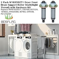 BOSFLAG 2 Pack W10359271 dryer front drum support
