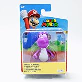 Super Mario 2.5 inch Mini Action Figure - Purple Yoshi - Packaging May Vary