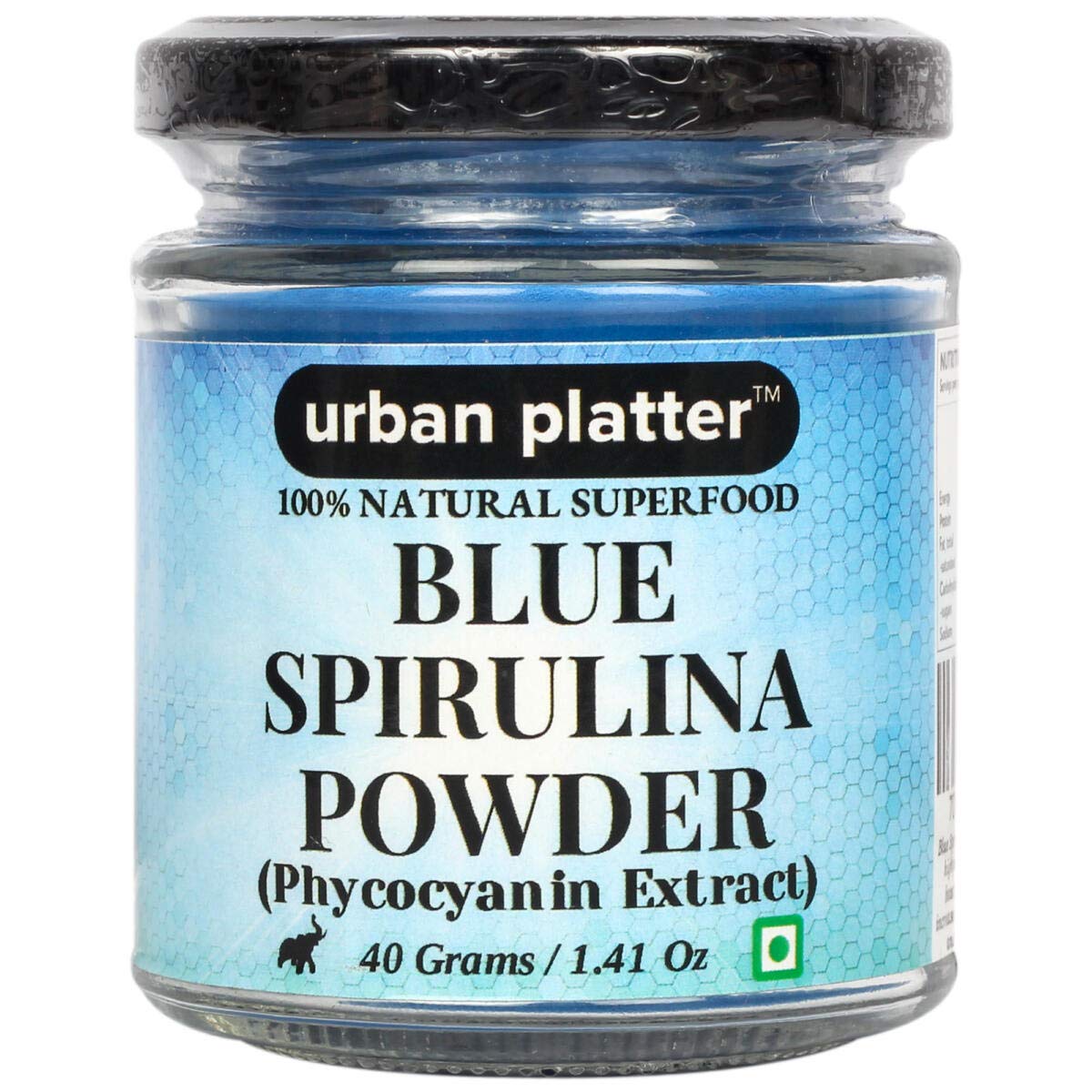 Urban Platter Blue Spirulina Powder, 40g [Phycocyanin Extract, All