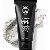 Best Face Wash for Men - Lather &amp; Wood's Face Scrub - Luxurious Exfoliating Facial Wash for the Men. 4oz