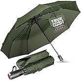 LifeTek Premium Travel Umbrella - Windproof & Compact for Men & Women, Automatic Open Close, Fits in Purse Laptop Bag or Backpack, Strong Frame for Heavy Rain & Sun UV Protection