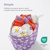 Bambino Mio Out & About Wet Bag Travel Nappy Storage Fruit Design view 3