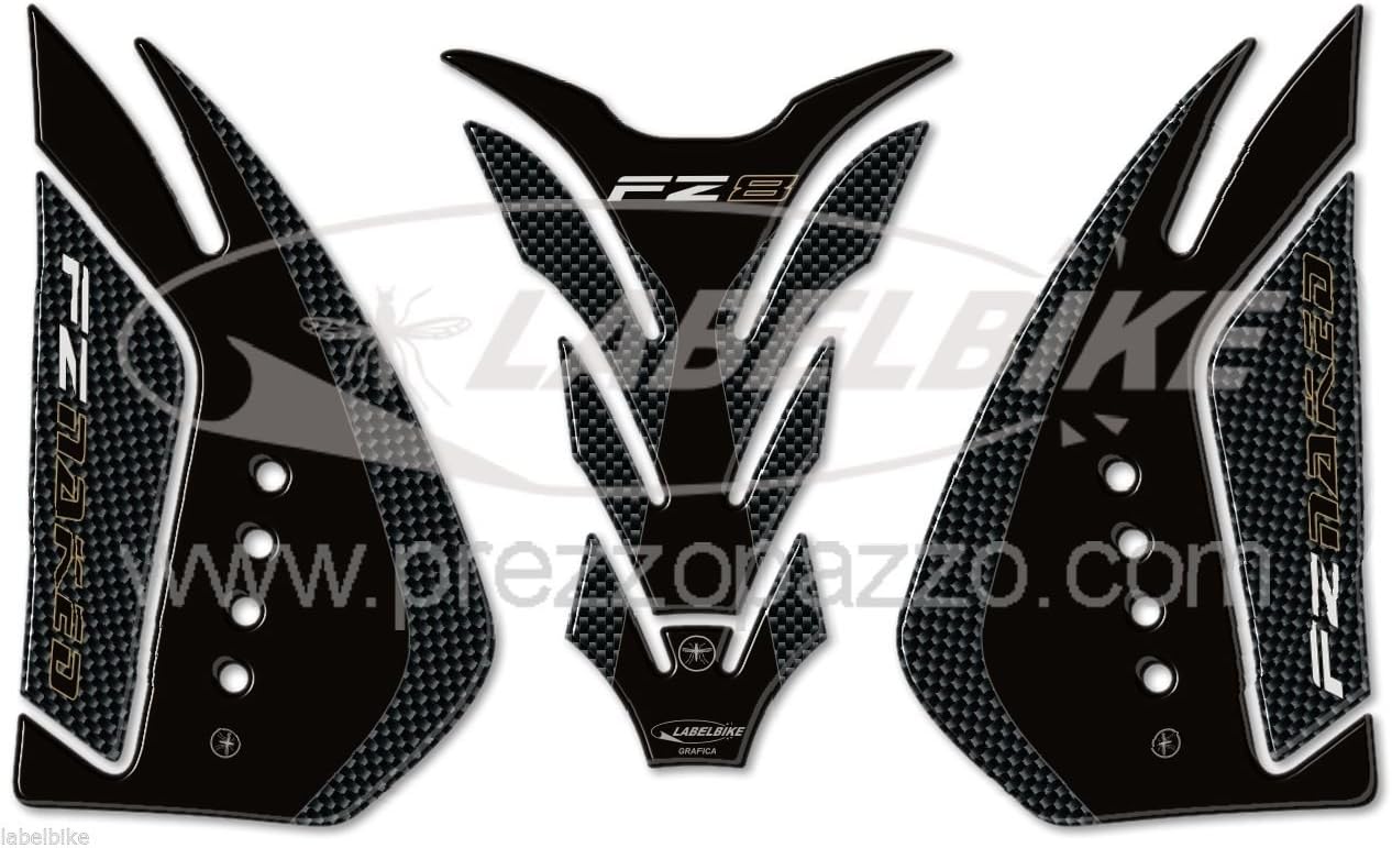 ADESIVI 3D PROTEZIONI laterali serbatoio moto compatibili con Honda CBR
