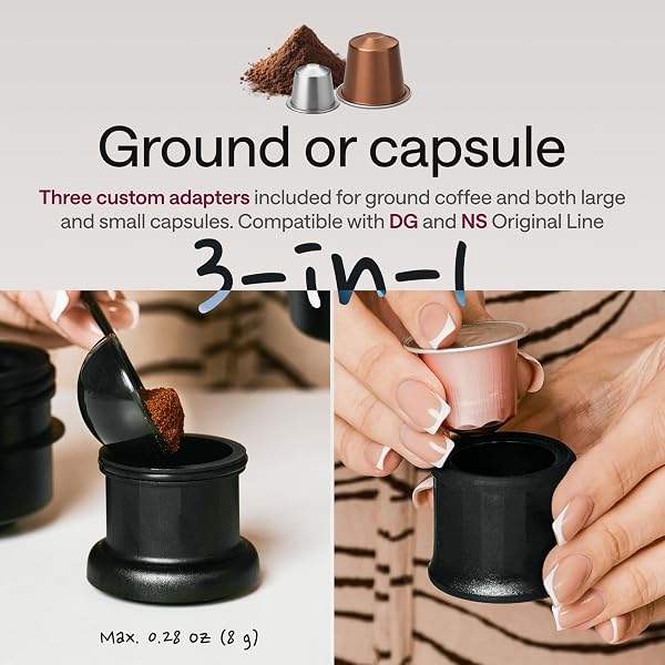 PORTABLE ESPRESSO MACHINE – AUTOMATIC MINI ESPRESSO MAKER & TRAVEL 5 CUP COFFEE MAKER FOR CAMPING – SMALL EXPRESSO COFFEE MACHINE FOR GROUNDS & PODS – CAFETERA ESPRESSO, CAFETERAS ELÉCTRICAS MODERNAS