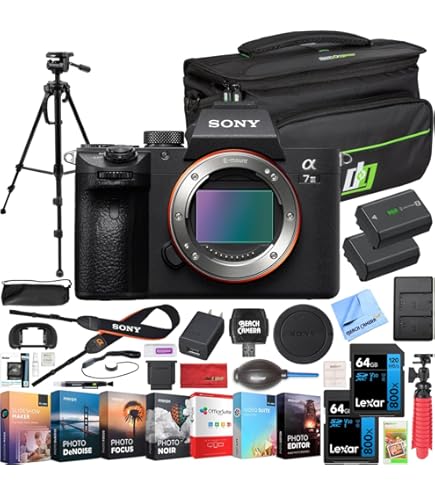 Amazon.com : Sony Alpha a7 III Mirrorless Digital Camera with 28