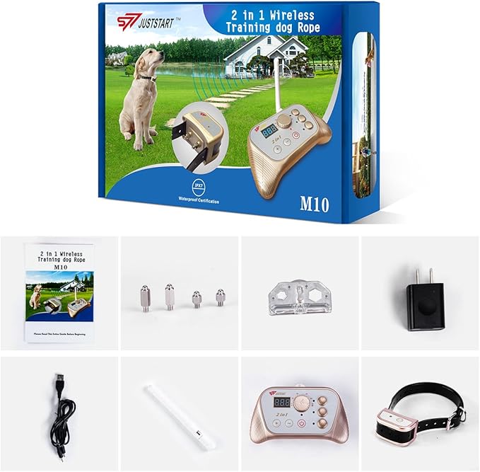 juststart wireless dog fence