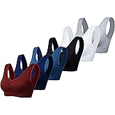 ohlyah Women's Seamless Wire-Free Bra with Removable Pads