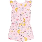 Disney Princess Moana Mulan Ariel Cinderella Belle Romper Infant to Big Kid