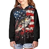 Coloranimal Kids Clothes Full Zip Up Hoody Sweatshirts for Girls and Boys Active Hoodies Ages 6-16year