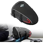 GAWAF Motorcycle Tail Bag, Upgrade 15L Waterproof Sports Motorbike Rear Seat Bag with Shoulder Strap, Motorcycle Tank Bag For Storage Saddle Bag Dirt Bike Accessories