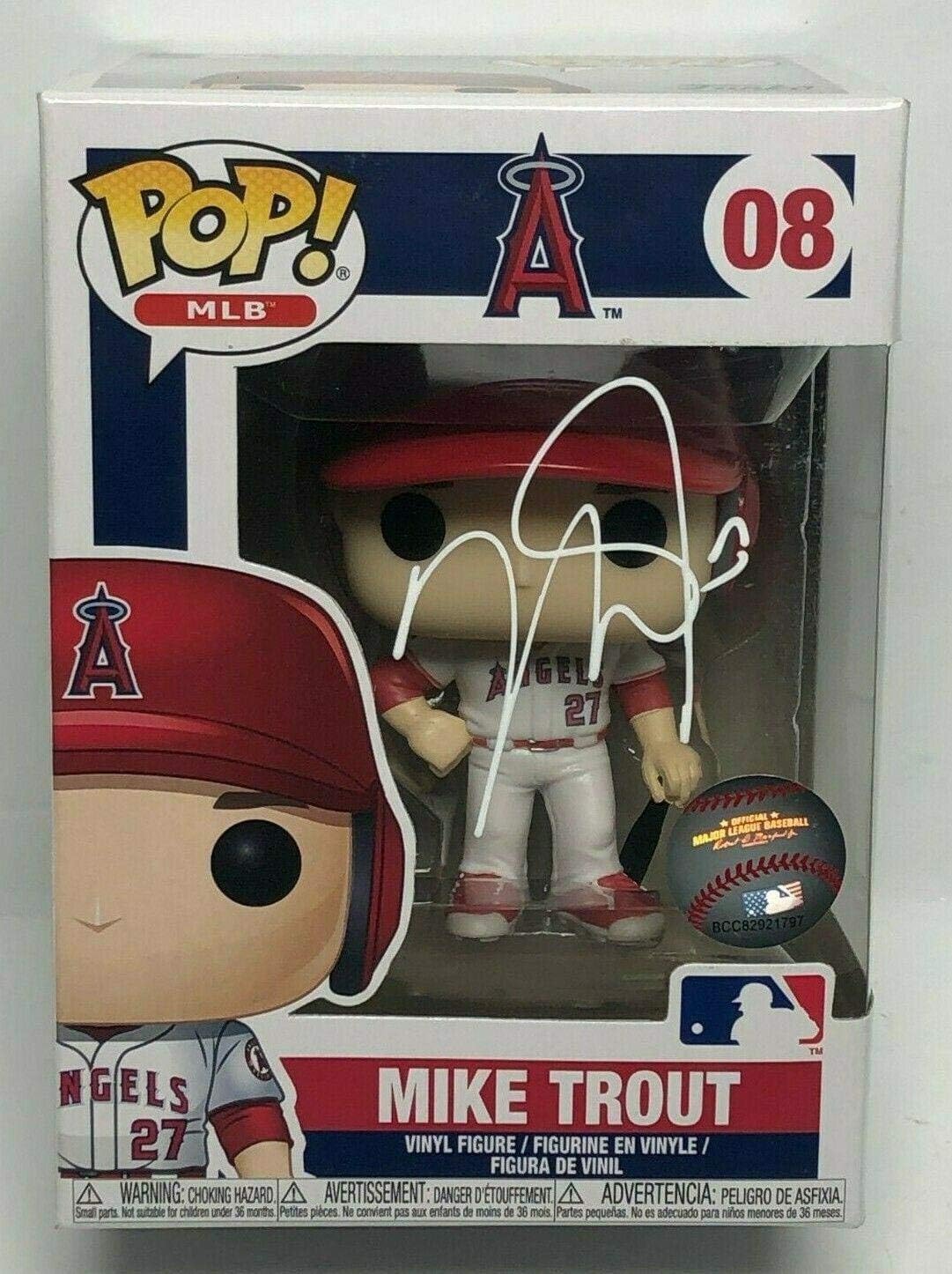 mike trout funko pop