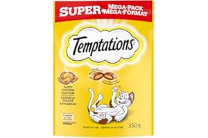 TEMPTATIONS Cat Treats, Tasty Chicken Flavour, 350g