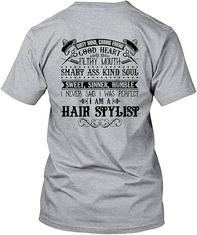 Amazon Com I Am A Hair Stylist Womens Shirt Tshirt T Shirts For