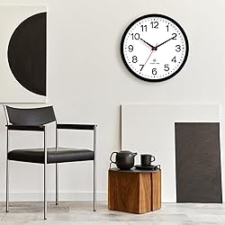 AKCISOT Atomic 14 Inch Wall Clock Analog Clocks for