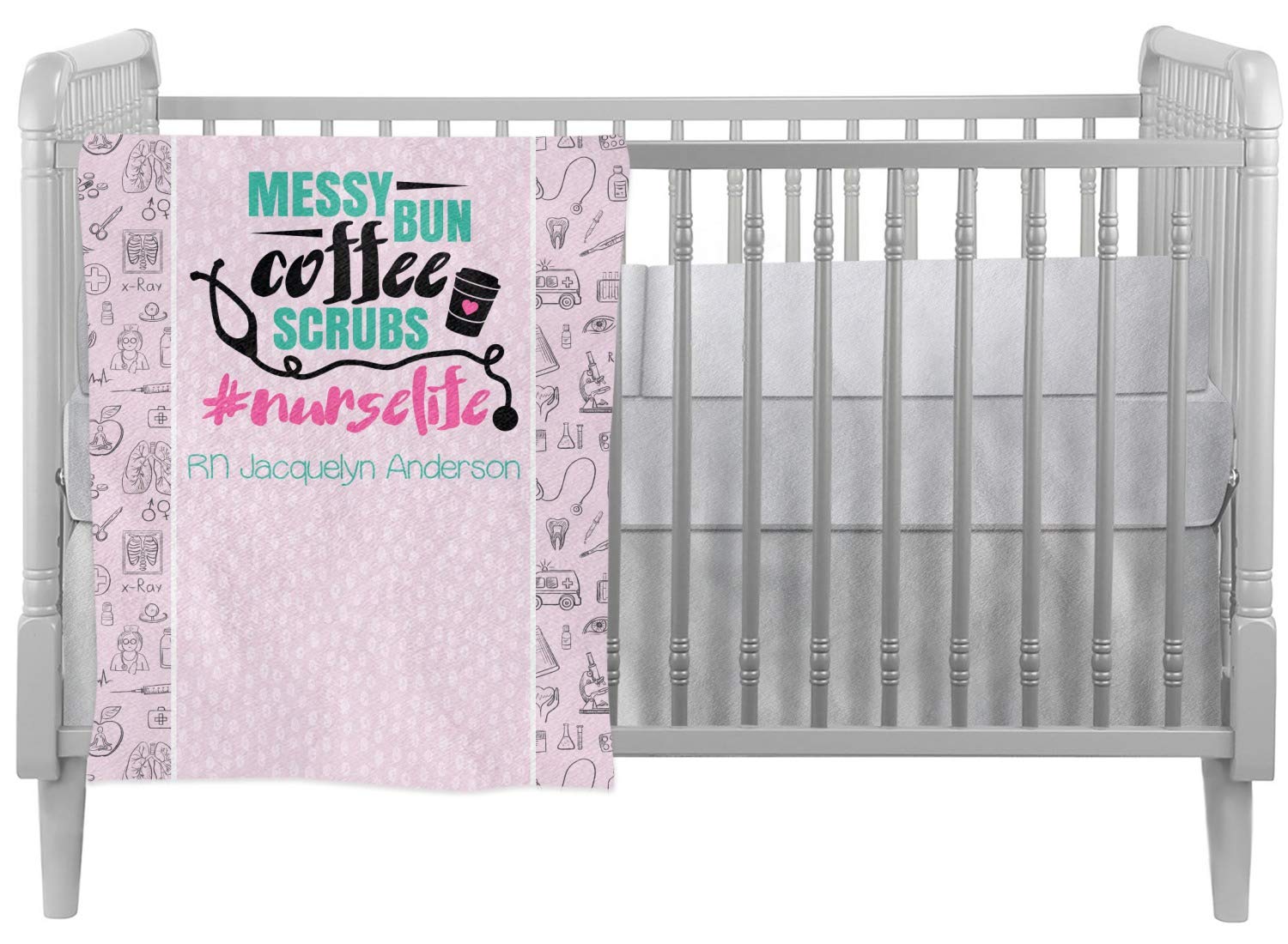 personalized baby comforter