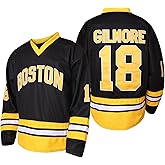 MESOSPERO Happy Gilmore 18 Adam Sandler 1996 Black Ice Hockey Jersey Men