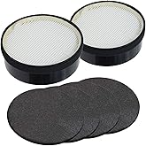 PUREBURG Replacement Filter Set Compatible with hOmeLabs HME020248N Air Purifier,2-Pack H13 HEPA Activated Carbon Pre-Filters Air Clean VOCs Odor