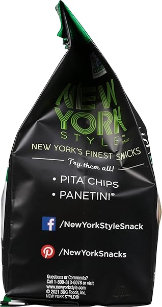 NEW YORK STYLE BAGEL CRISPS, GARLIC, 6 OUNCE