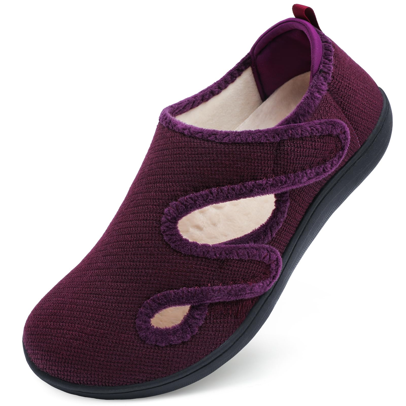 Photo 1 of (SIZE 42) (BAGGED) Women Slippers Barefoot Wide House Shoe Comfortable Zero Drop Maryjane Flat Shoes Casual Outdoor Walking Slipper Warm House Slippers Size 10.5