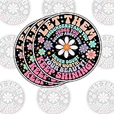 3 Pcs Let Them Misunderstand You Sticker – Inspirational Self-Confidence Quote Vinyl Decal for Free Spirits, Non-Conformists, and Independent Thinkers for Laptop, Water Bottle, Tumbler 3"x3" 3