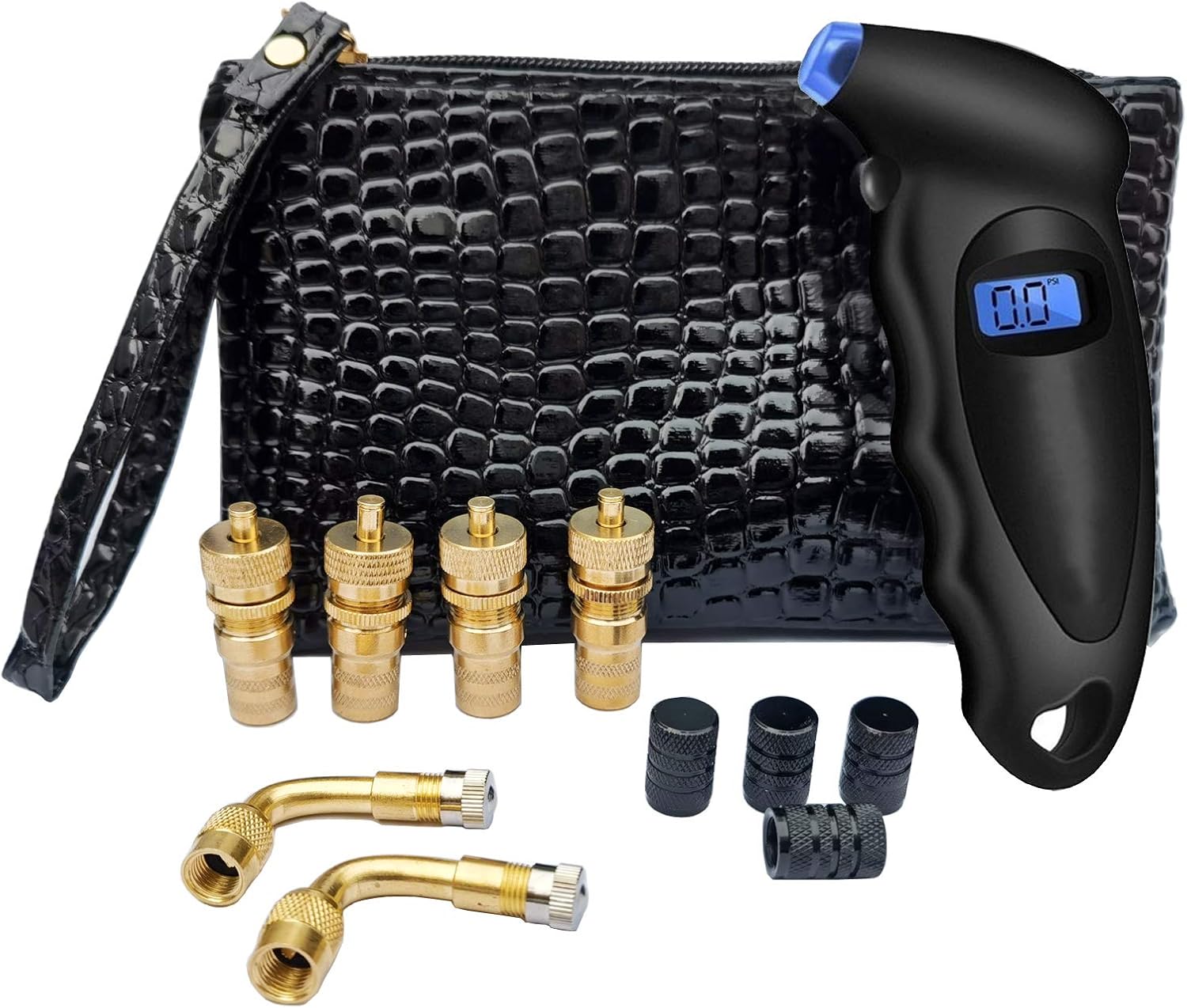 Dsycar Tire Deflators Kit (630 PSI) and 150 PSI Digital