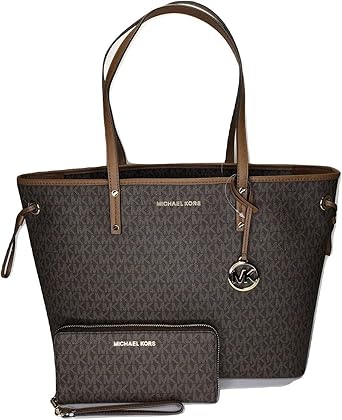 Michael kors jet set travel large top zip drawstring tote Clearance