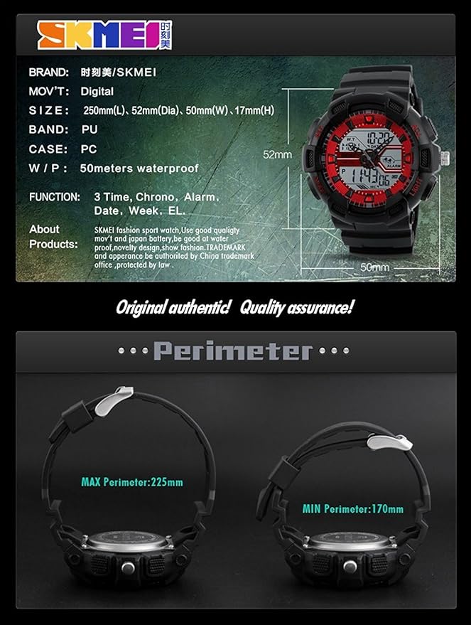 fanmis mens military watch