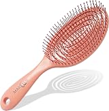 marQus Detangling Hair Brush Women Men BioPlastic Peach view 7
