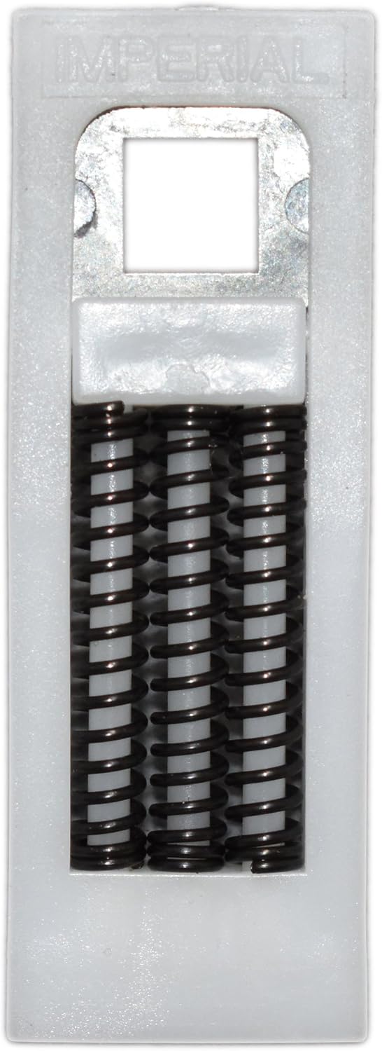 eXon Commerce uPVC Replacement Door Handle Springs Cassette Pair - Stop Sagging Handles, White - Image 3