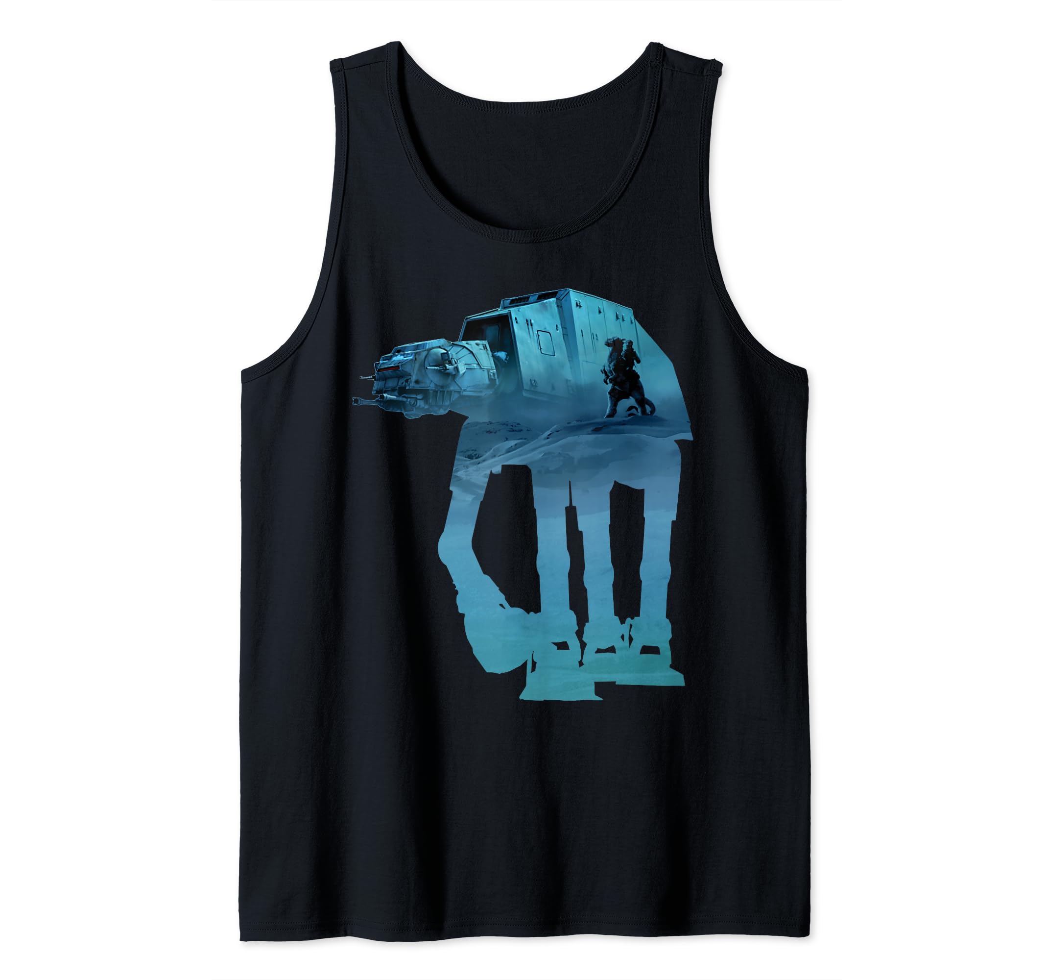 Star Wars AT-AT Tauntaun Silhouette Tank Top
