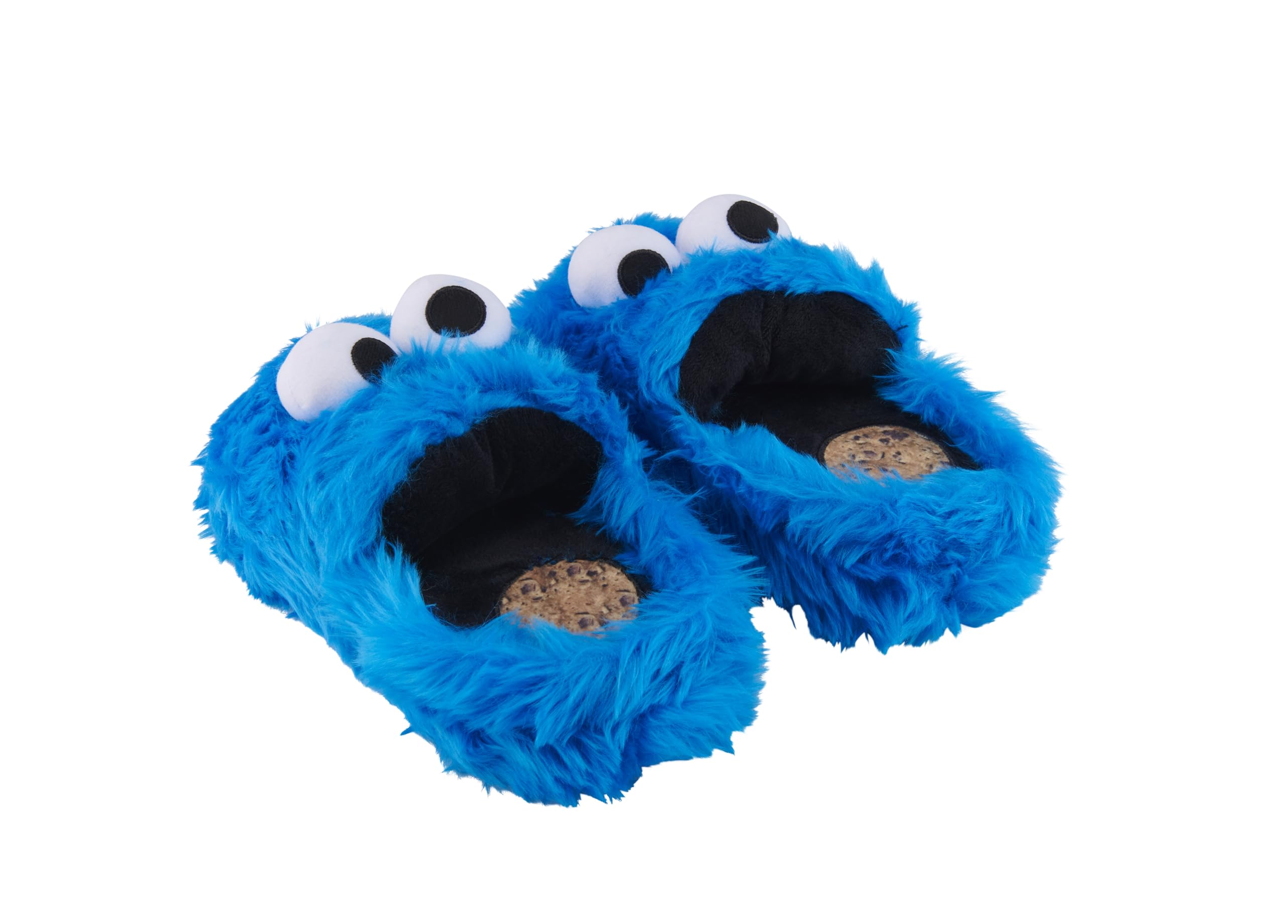 Sesame Street Cookie Monster Slipper Royal Blue L