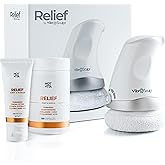 Vibro Sculpt Relief Bundle – Handheld Massager for Muscle & Joint Comfort with Relief Gel & Capsules, at-Home Massage Device for Full-Body Relaxation & Daily Wellness Support