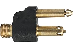 Moeller Marine Fuel Tank NPT Connector (Mercury, 1/4", Male, Two Prong Clip Style,1998 and Newer Engines)