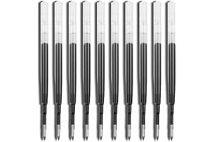 G2 Gel-Ink Refills for Retractable Gel Pen 0.5mm/0.7mm Point Blue/Black for Student Teacher Worker 10 Pack Retractable Pen Re