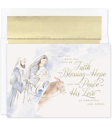 Masterpiece Studios Holiday Collection 18-count Boxed Christmas Cards With Foil Lined Envelopes 7 8 X 5 6 Gold Sparkle Ornament 936100 - View #9