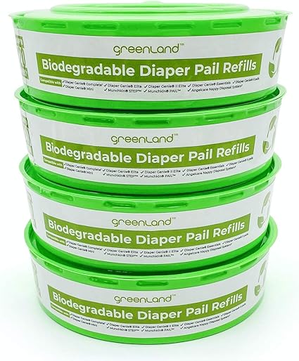 biodegradable diaper pail bags