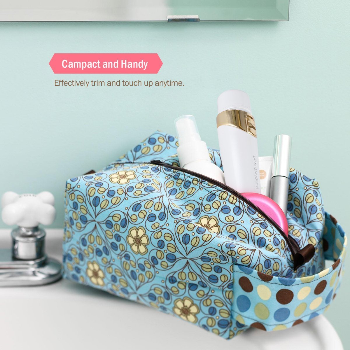 Bikini Trimmer, 4 in 1 Women Shaver Eyebrow Trimmer Nose Trimmer