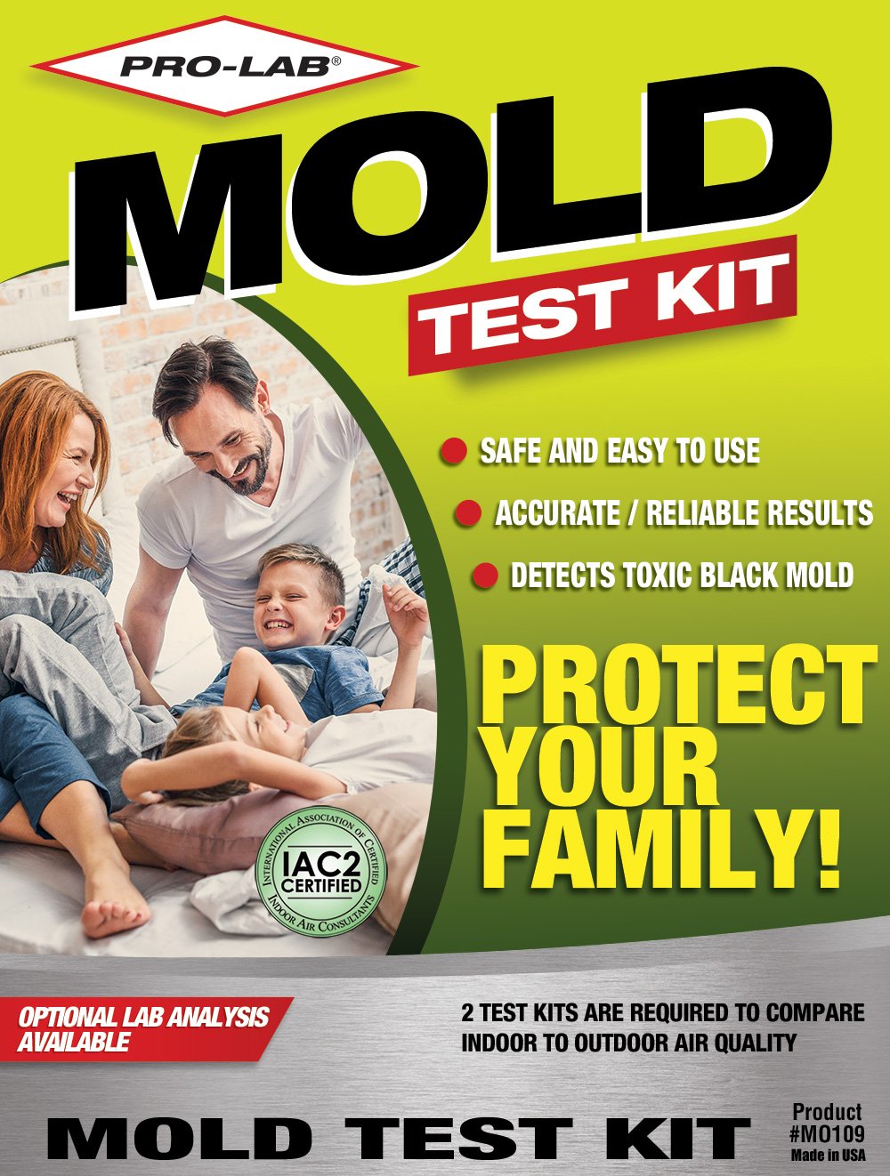 Pro-Lab MO109 Mold Do It Yourself Test Kit Review