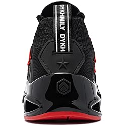 DYKHMATE Steel Toe Shoes for Men Women Lightweight
