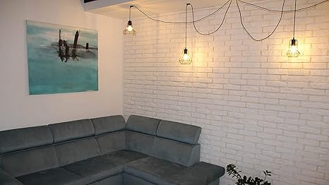 Nueva Exclusiva 3D Paneles De Pared - Tableros De Pared 3D - Revestimiento de Pared 3D - Old Brick (Paquete 17 piezas / 4,51 m²)