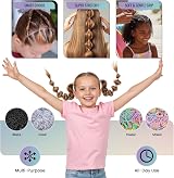 TYGA STORE Pack of 1000 Mini Rubber Bands Clear Hair Elastics view 5