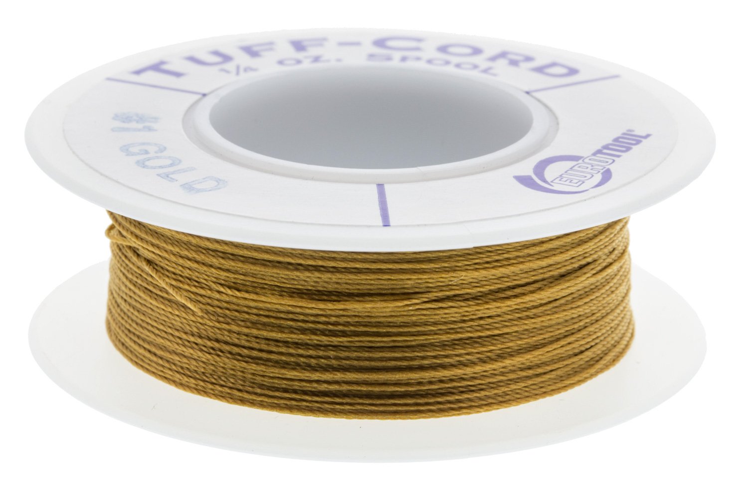 Tuff-cord Beading Cord, Gold, Size 1, 98 Yards by EuroTool: Amazon.co ...