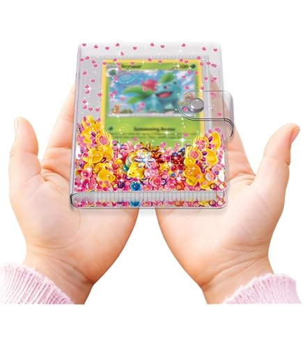Amazon.com: Pearl Pink Card Binders 4 Pocket Trading Card Binder Trading Card  Binder : Toys & Games
