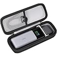 Tourmate Estuche rígido de almacenamiento para cargador Anker 737 Power Bank (PowerCore 24K)/cargador 715 (Nano II 65 W), estuche de viaje para banco de energía Prime de 20,100 mAh, 27,650 mAh (solo funda) (solo funda negra)