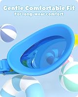 Findway Kids Swimming Goggles Anti Fog 3-14 Years Silicone Leakproof view 4