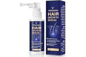 VENANOCI ㅤ VENANOCI Hair Growth Oil Spray: with Rosemary, Biotin, Batana Oil & Rice Water – Natural Anti-Hair Loss Treatment for Thinning Hair – Promotes Thicker, Fuller Hair for Women & Men – All Hair Types