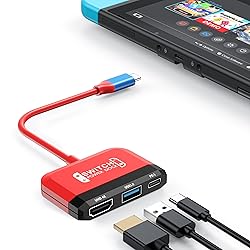GKEAPZA Switch Dock for Nintendo Switch/OLED