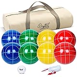 VSSAL Bocce Ball Set 107mm Regulation Size and