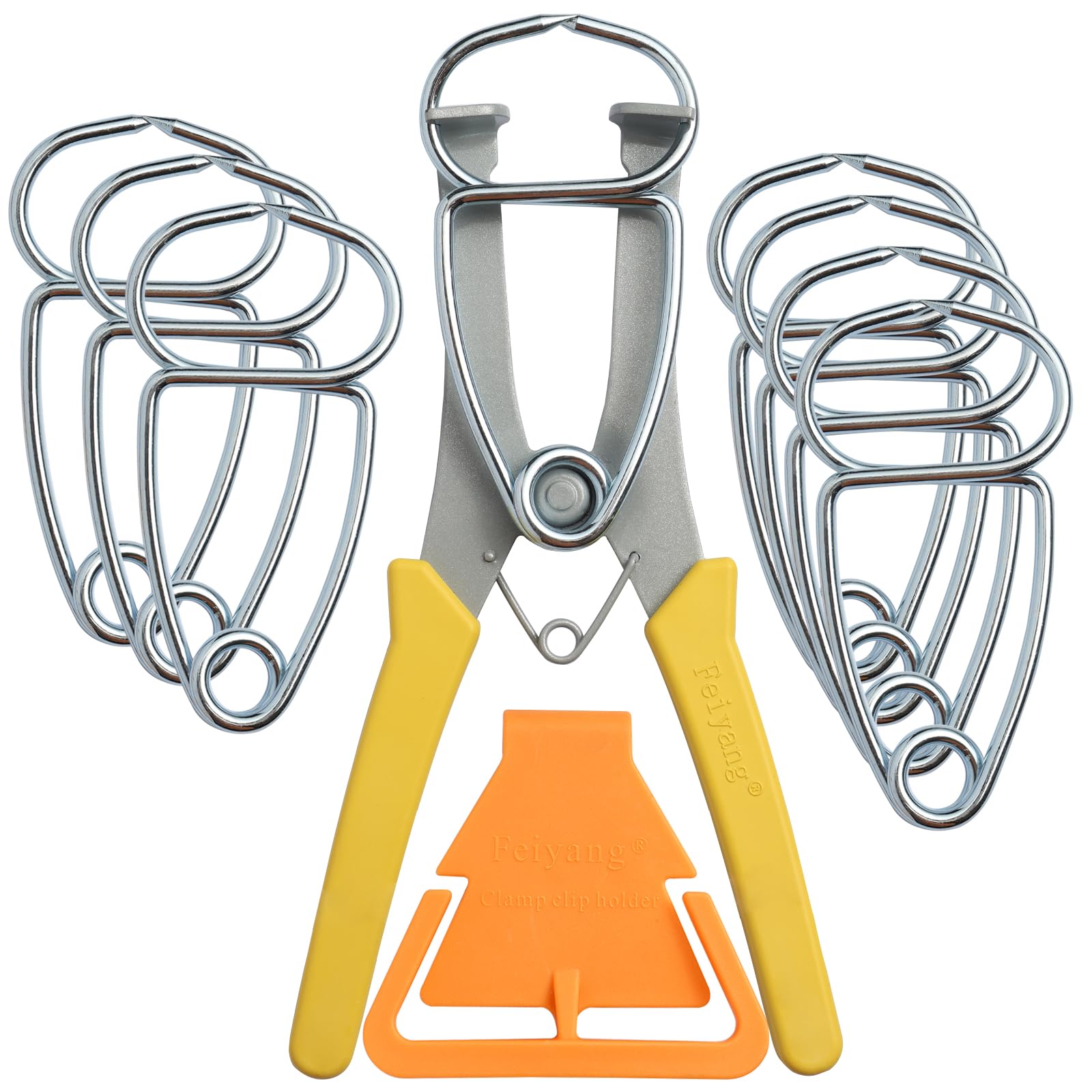 Feiyang Miter Spring Clamps Kit for Woodworking,Picture Frames,Wood Trim,Moldings